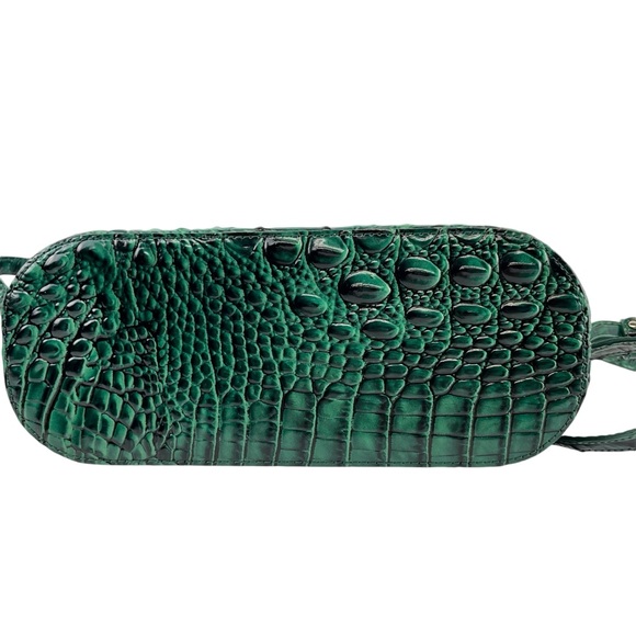 Brahmin Small Georgina in Emerald Green From The Melbourne Collection - Picture 5 of 12